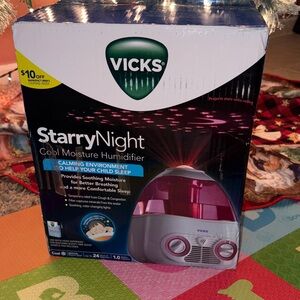 Vicks Starry Night Cool Moisture Humidifier - Pink